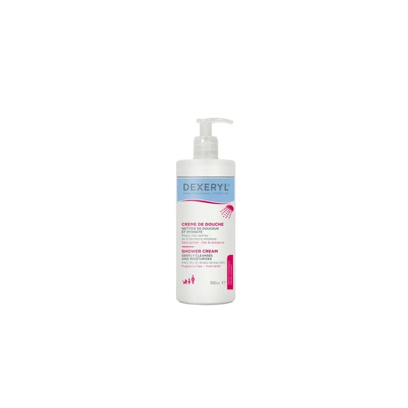 Dexeryl Shower cream crema limpiadora, 500 ml