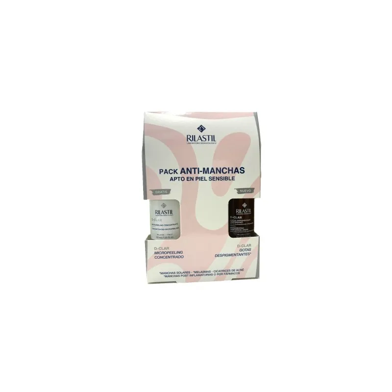 Rilastil Booster kit D-Clar gotas y D-Clar micropeeling concentrado