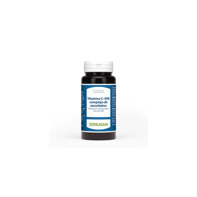 Bonusan Vitamina C-500 complejo de ascorbatos 90 cápsulas Bonusan Vitamina C-500 complejo de ascorbatos 90 cápsulas
