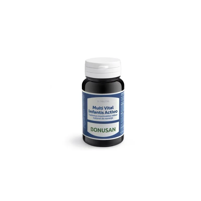 Bonusan Multi Vital Infantis Activo 30 comprimidos masticables