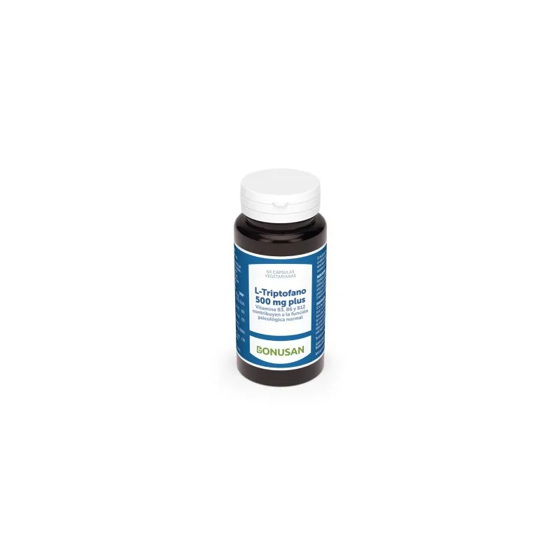 Bonusan L-Triptófano 500 mg plus 60 cápsulas