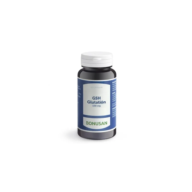 Bonusan GSH Glutatión 100 mg 60 cápsulas