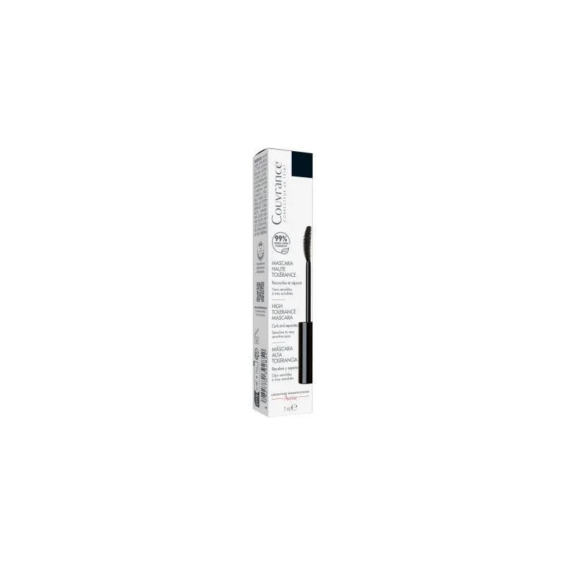 Avene Couvrance Máscara de pestañas Alta Tolerancia Negro, 7ml Avene Couvrance Máscara de pestañas Alta Tolerancia Negro, 7ml