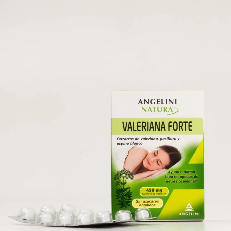 Valeriana Forte Angelini, 30 comprimidos Valeriana Forte Angelini, 30 comprimidos