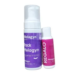 Melagyn Pack Espuma Higiene Íntima, 150 ml + REGALO Gel, 50 ml