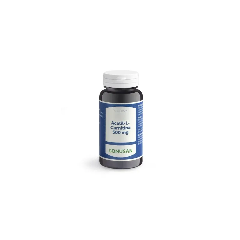 Bonusan Acetil-L-Carnitina 500 mg 60 cápsulas