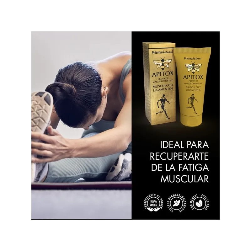Apitox Crema de Masaje Deportivo indicaciones Apitox Crema de Masaje Deportivo indicaciones