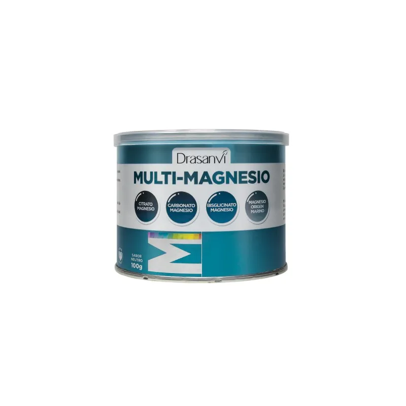 Drasanvi Mineral Multimagnesio Polvo Sabor Limon, 100 gr Drasanvi Mineral Multimagnesio Polvo Sabor Limon, 100 gr