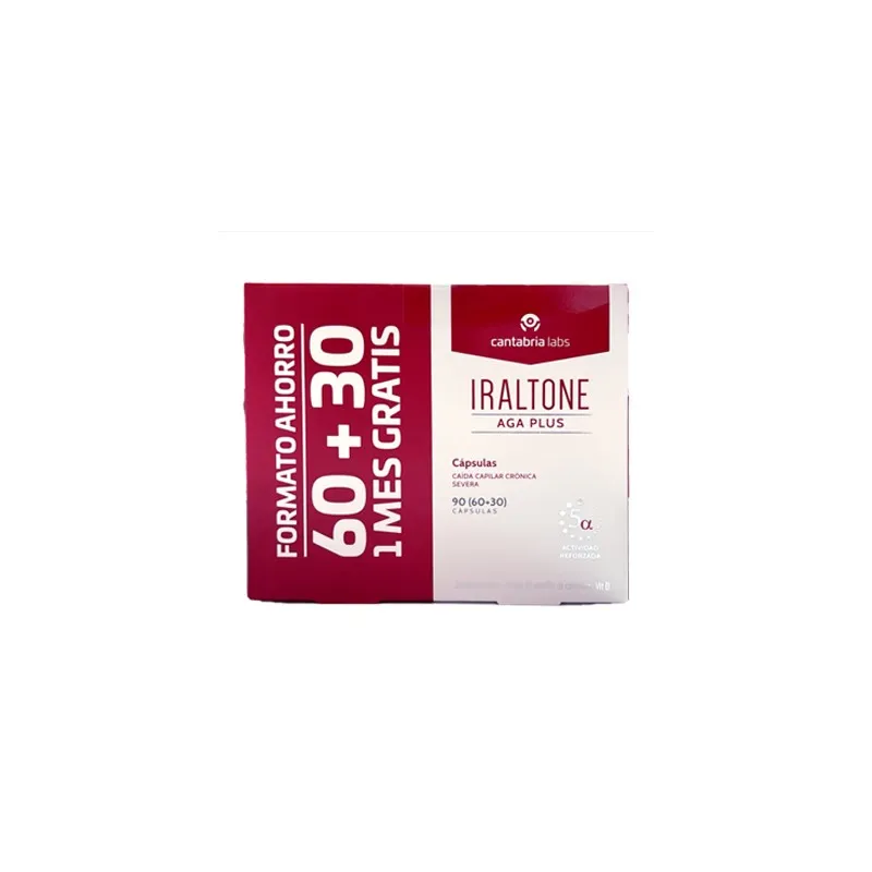 Iraltone AGA Plus, 60 cápsulas + 30 de Regalo