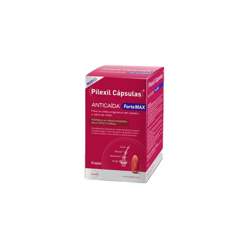 Pilexil Anticaida Fortemax, 60 capsulas