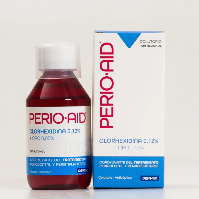 Perio-Aid colutorio sin alcohol, 150ml. Perio-Aid colutorio sin alcohol, 150ml.