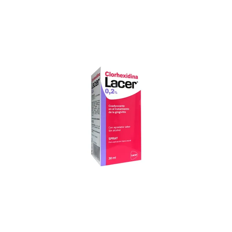 Lacer Colutorio Clorhexidina 0,2% Spray, 30 ml