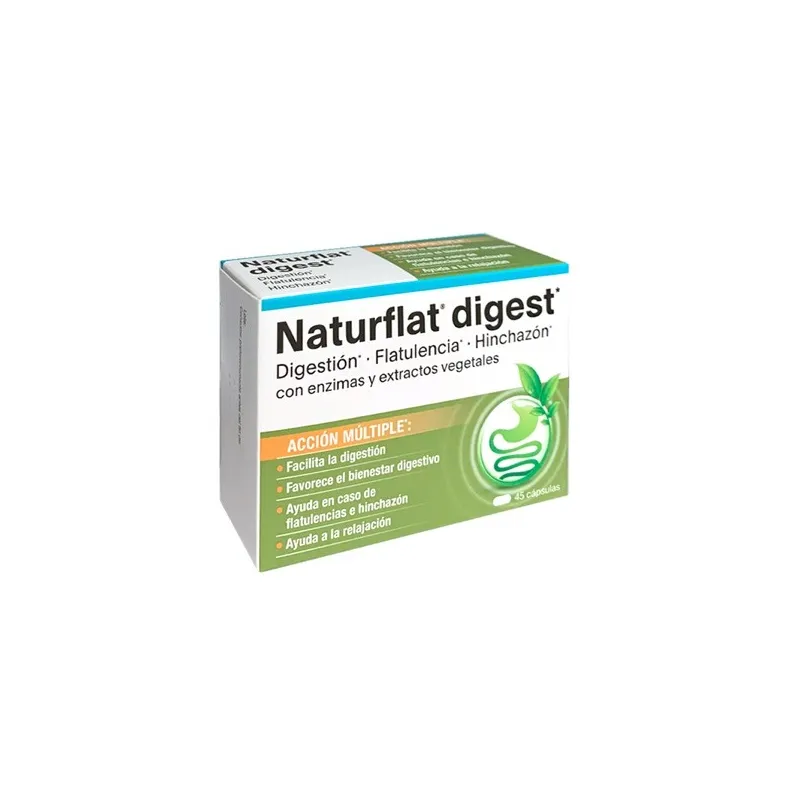 Naturflat Digest, 45 capsulas