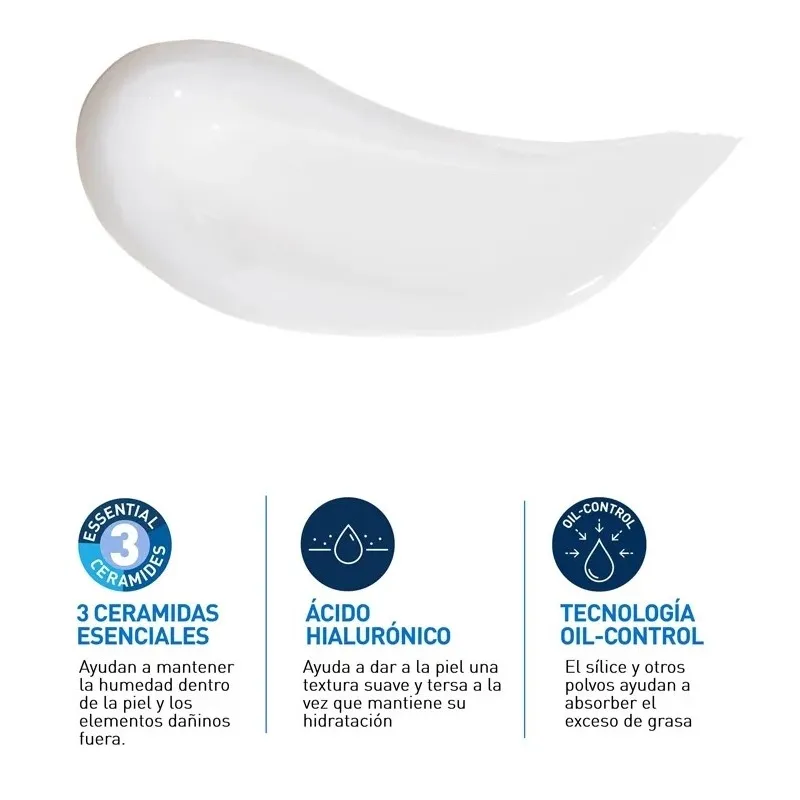 Cerave Oil Control gel crema hidratante propiedades Cerave Oil Control gel crema hidratante propiedades