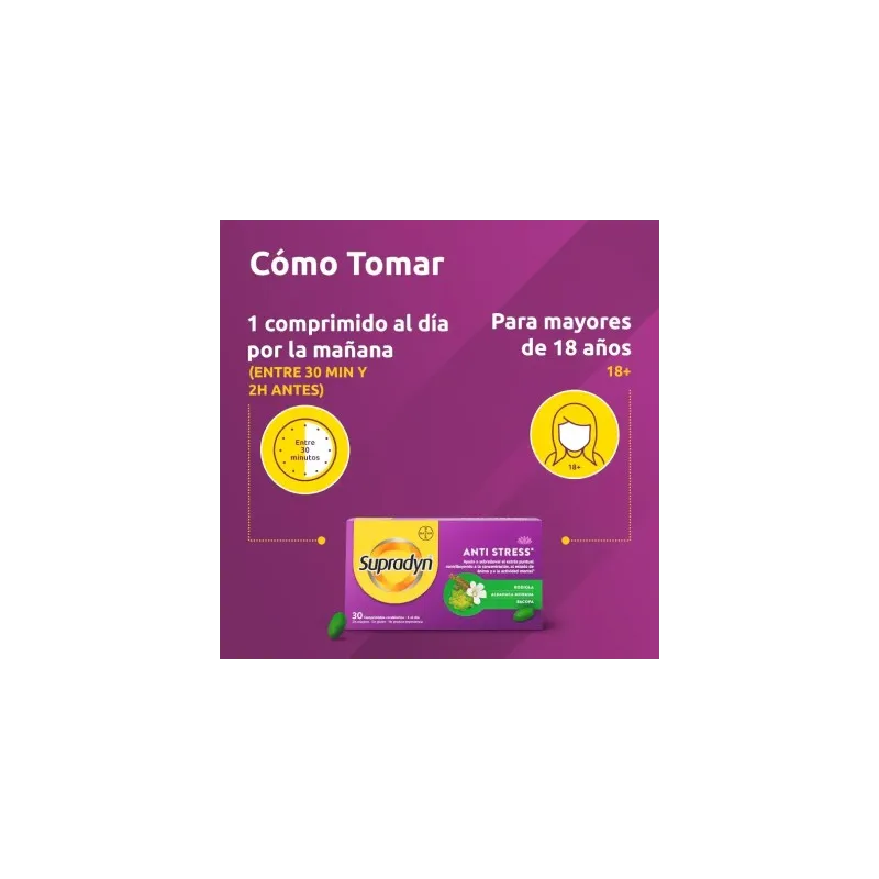 Supradyn Anti Stress, 30 comprimidos Supradyn Anti Stress, 30 comprimidos