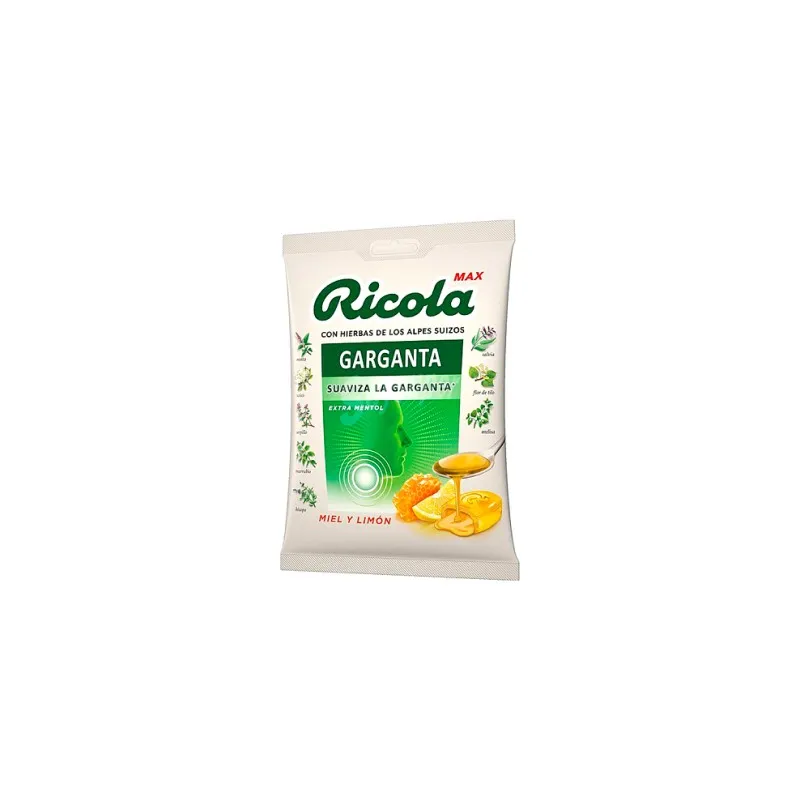 Ricola Max Miel-Limon Bolsa, 70 g