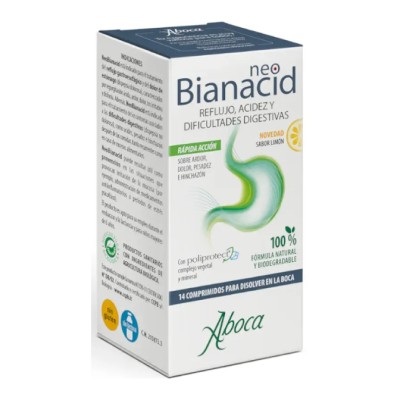 Neobianacid Sabor Limon, 14 comprimidos