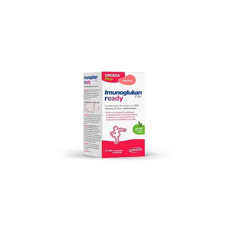 Imunoglukan P4H Ready , 30 comprimidos masticables