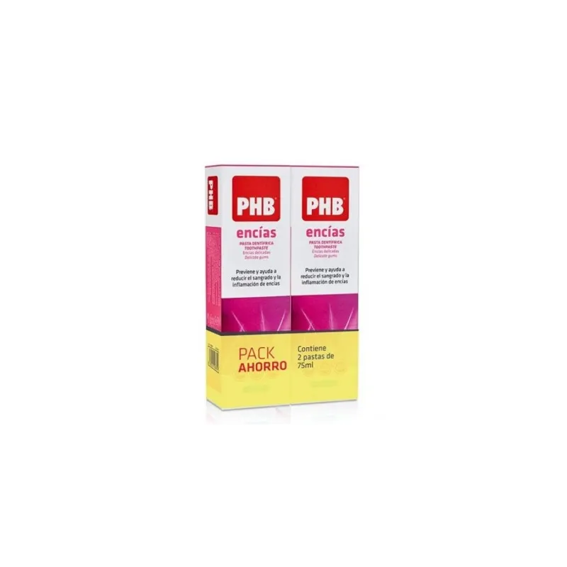 PHB Pasta Encias Duplo, 2 x 75 ml PHB Pasta Encias Duplo, 2 x 75 ml