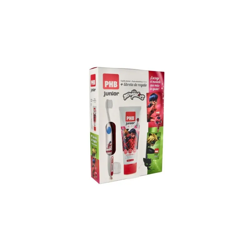 Pack PHB Junior Ladybug Cepillo +Gel 75 ml + Regalo Pack PHB Junior Ladybug Cepillo +Gel 75 ml + Regalo