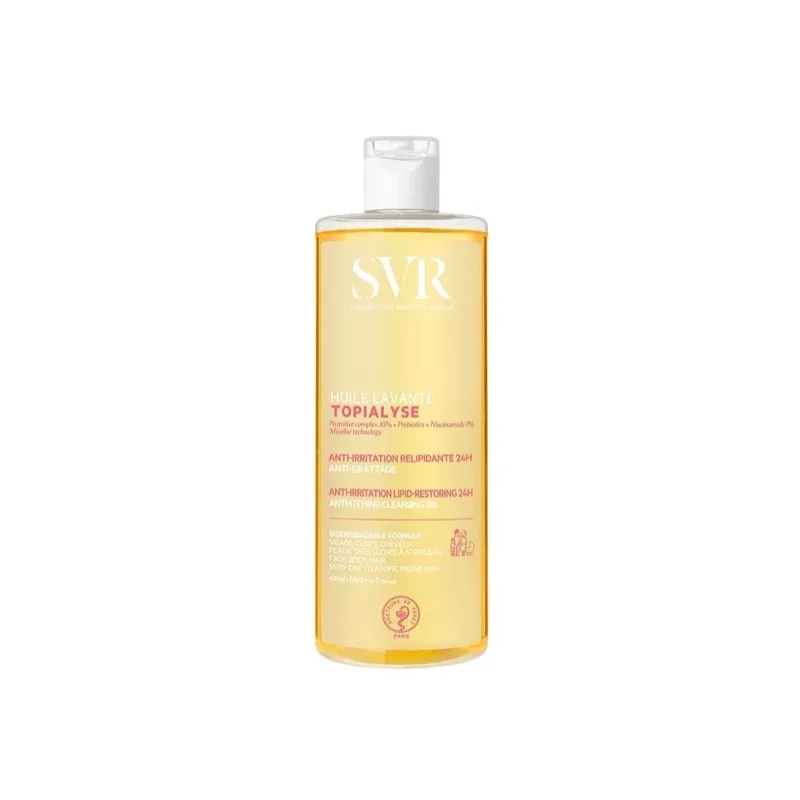 SVR Topialyse Huile Lavante aceite limpiador relipidizante, 400 ml