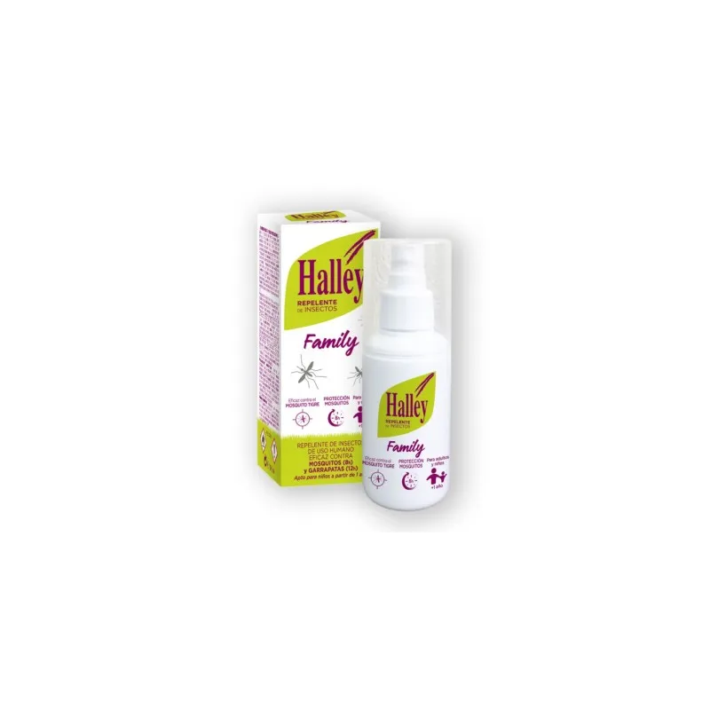 Halley Family Repelente de Insectos, 1 vaporizador 100 ml