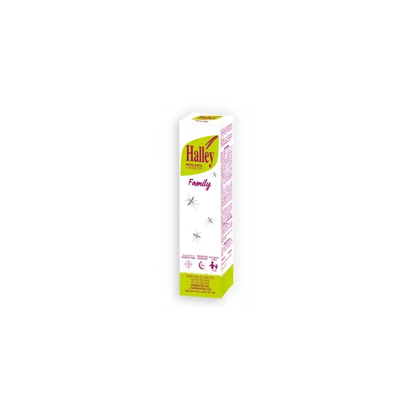 Halley Family Repelente de Insectos, 1 vaporizador 200 ml