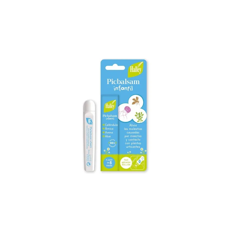 Halley Picbalsam Infantil Roll On, 12 ml