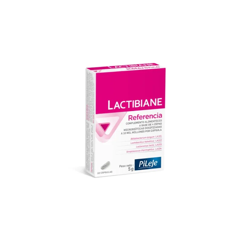 Pileje Lactibiane Reference, 10 capsulas Pileje Lactibiane Reference, 10 capsulas