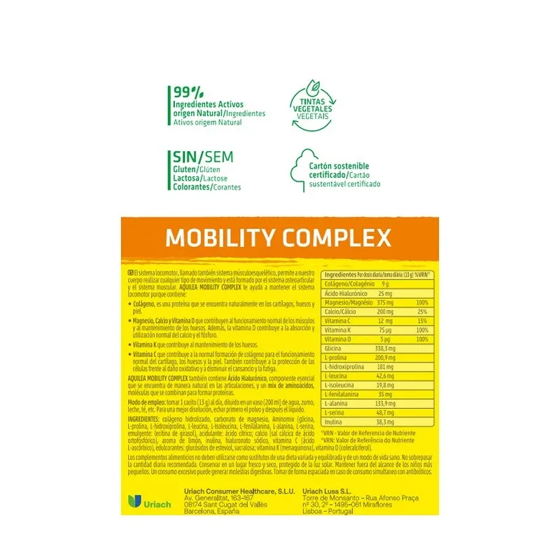 Aquilea Mobility Complex 3 en 1 oferta pack duplo indicaciones Aquilea Mobility Complex 3 en 1 oferta pack duplo indicaciones