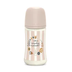 Suavinex Wonderland biberón rosa tetina fisiológica SX PRO flujo medio, 270 ml Suavinex Wonderland biberón rosa tetina fisiológica SX PRO flujo medio, 270 ml