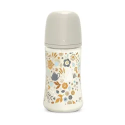 Suavinex Wonderland biberón gris tetina fisiológica SX PRO flujo medio, 270 ml Suavinex Wonderland biberón gris tetina fisiológica SX PRO flujo medio, 270 ml