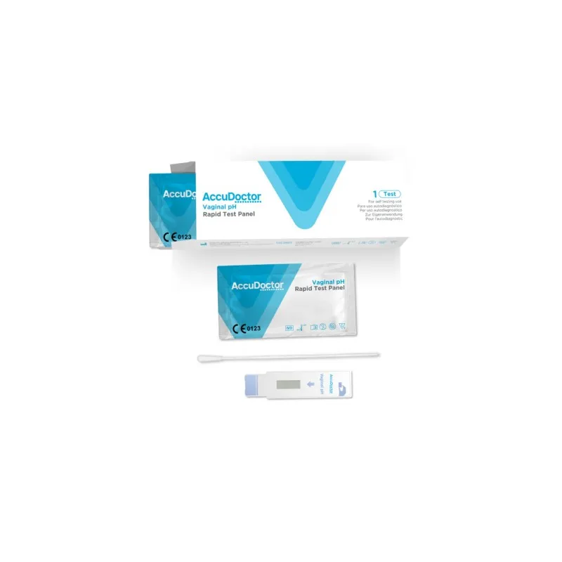 Accudoctor Test de PH vaginal, 5 pruebas Accudoctor Test de PH vaginal, 5 pruebas