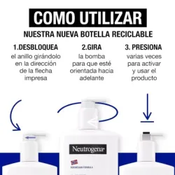 Neutrogena Locion Corporal Hidratante Piel Sensible, 750 ml Neutrogena Locion Corporal Hidratante Piel Sensible, 750 ml