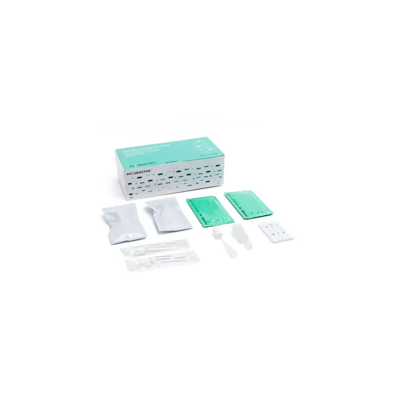 Accudoctor Test multidrogas en saliva THC/COC/MET, Caja 2 pruebas