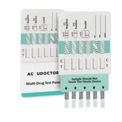 Accudoctor Test multidrogas en orina THC/COC/BZO/AMP/MET, Caja 2 pruebas Accudoctor Test multidrogas en orina THC/COC/BZO/AMP/MET, Caja 2 pruebas