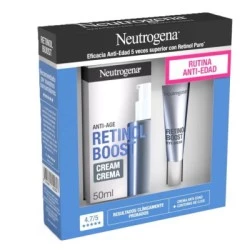 Pack Neutrogena Anti Age Retinol Boost Eye Cream 15 ml + Anti Age Retinol Boost Cream, 50 ml