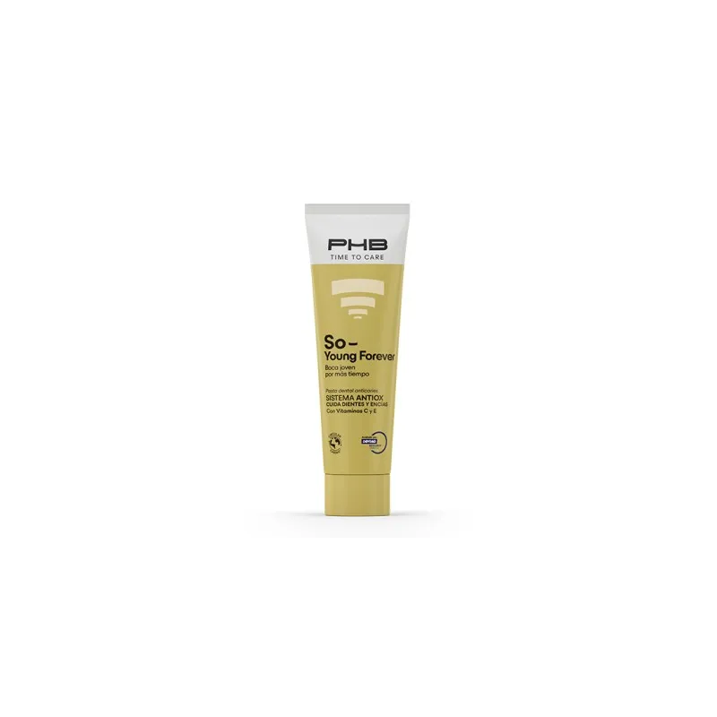 PHB Time to Care So Young Forever Dentifrico Sabor Mentolado, 75 ml