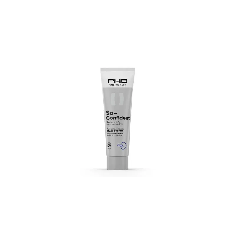 PHB Time to Care So Confident Dentifrico Sabor Mentolado, 75 ml