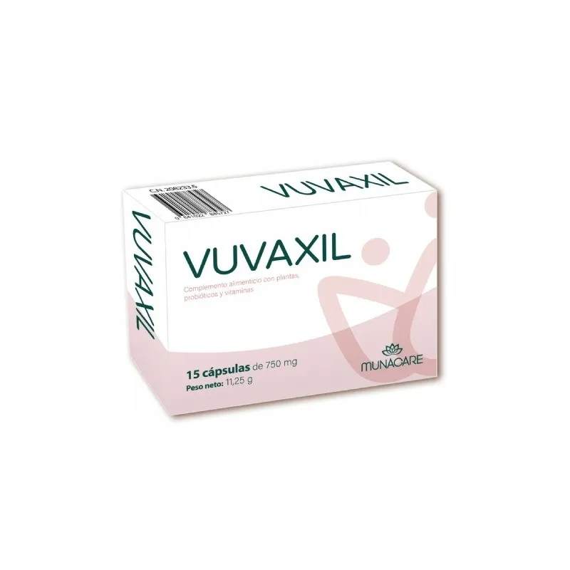 Vuvaxil, 15 cápsulas