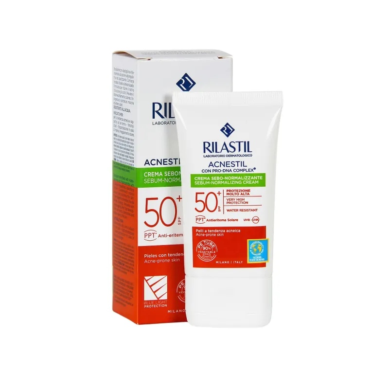Rilastil Sun System 50+ Acnestil, 40 ml.