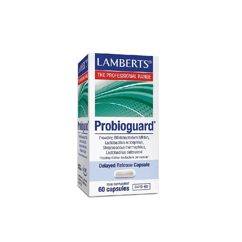 LAMBERTS Probioguard probióticos, 60 cápsulas