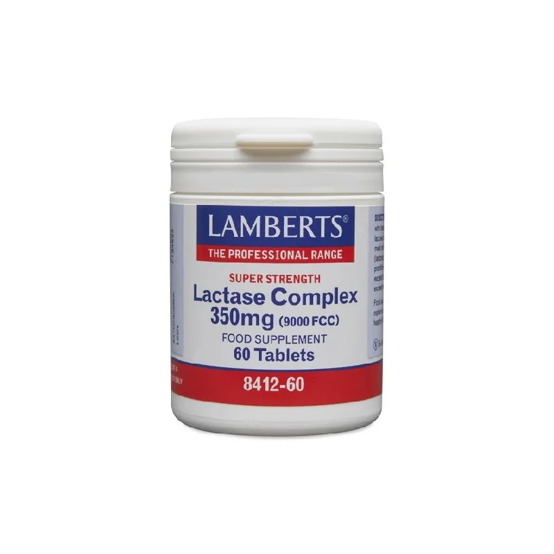 LAMBERTS Complejo Lactasa, 60 comprimidos.