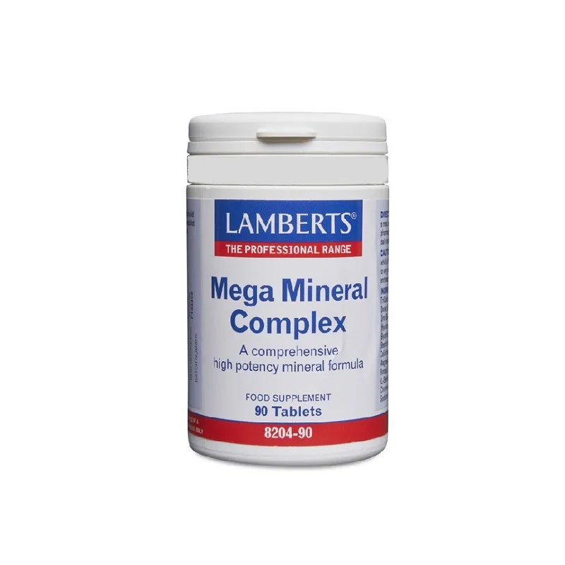LAMBERTS Mega Mineral Complex, 90 comprimidos.