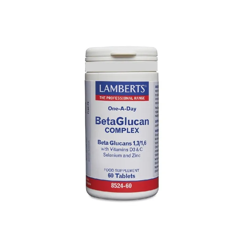 LAMBERTS Complejo de BetaGlucan Complex, 60 comprimidos