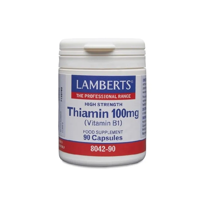 LAMBERTS Tiamina 100 mg, 90 comprimidos.