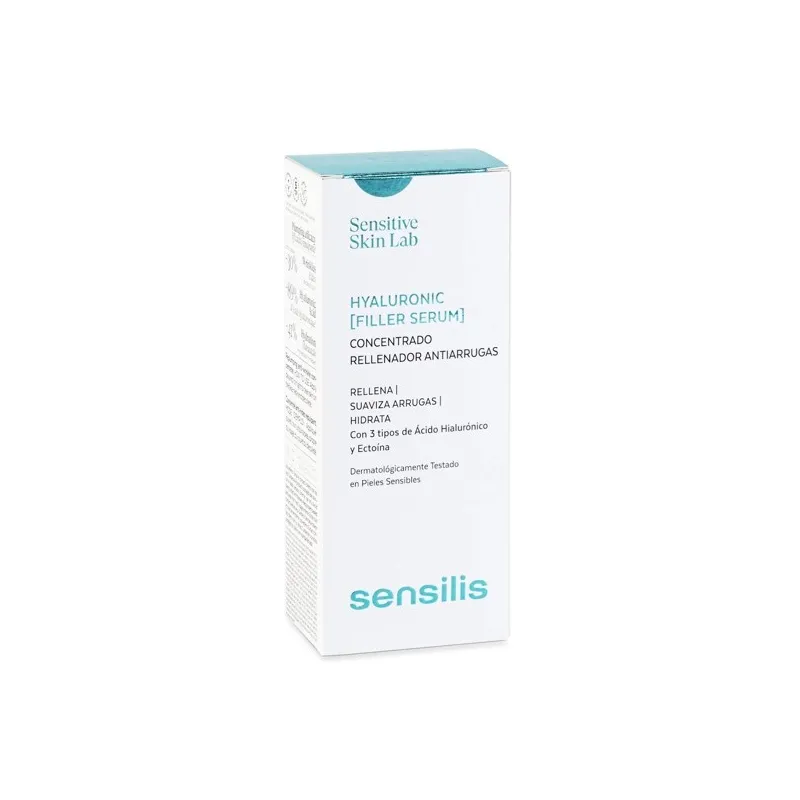 Sensilis Hyaluronic Filler serum envase Sensilis Hyaluronic Filler serum envase