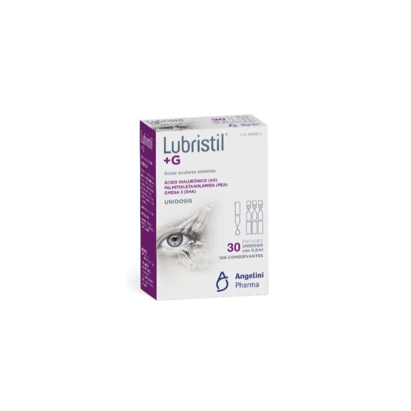 Lubristil +G gotas oculares estériles, 30 unidosis