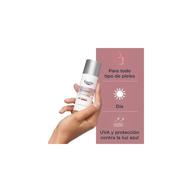 Eucerin Anti-Pigment Crema Día SPF30, 50ml | Farmacia Barata Eucerin Anti-Pigment Crema Día SPF30, 50ml | Farmacia Barata