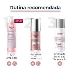Eucerin Anti-pigment crema de día SPF30 tono medio, 50 ml.